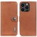Чохол-книжка KHAZNEH Wallet Cover для Apple iPhone 16 Pro Max - Brown (360416Z). Фото 1 з 9