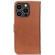 Чохол-книжка KHAZNEH Wallet Cover для Apple iPhone 16 Pro Max - Brown (360416Z). Фото 7 з 9