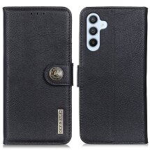 Чехол-книжка KHAZNEH Wallet Cover для Samsung Galaxy S25 FE (S731) - Black: фото 1 из 8