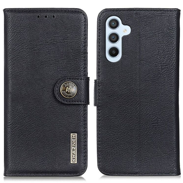 Чехол-книжка KHAZNEH Wallet Cover для Samsung Galaxy S25 FE (S731) - Black: фото 1 из 8