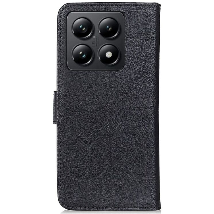 Чехол-книжка KHAZNEH Wallet Cover для Xiaomi 14T Pro - Black: фото 6 из 8