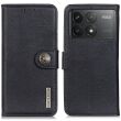 Чехол-книжка KHAZNEH Wallet Cover для Xiaomi Poco F6 Pro - Black (354919B)