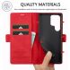 Чехол-книжка LC.IMEEKE Strong Case для Samsung Galaxy S23 Ultra (S918) - Red (321080R). Фото 8 из 11