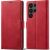 Чехол-книжка LC.IMEEKE Strong Case для Samsung Galaxy S23 Ultra (S918) - Red: фото 1 из 11