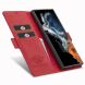 Чехол-книжка LC.IMEEKE Strong Case для Samsung Galaxy S23 Ultra (S918) - Red (321080R). Фото 2 из 11