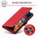 Чехол-книжка LC.IMEEKE Strong Case для Samsung Galaxy S23 Ultra (S918) - Red (321080R). Фото 9 из 11