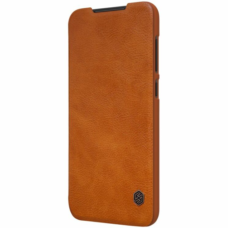 Чехол-книжка NILLKIN Qin Series для Xiaomi Mi 9 SE - Brown: фото 3 из 14