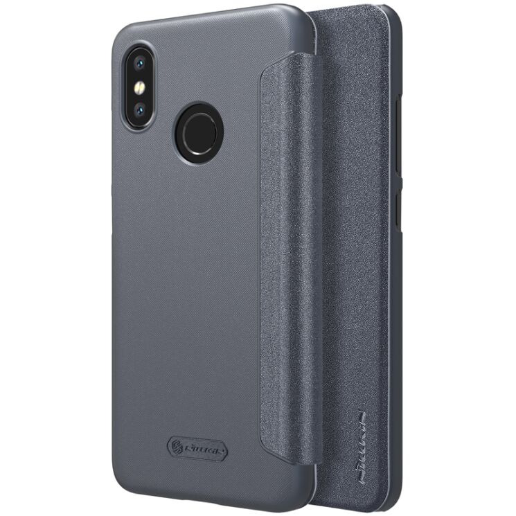 Чохол-книжка NILLKIN Sparkle Series для Xiaomi Mi 8 - Grey (139811H) Чохол-книжка NILLKIN Sparkle Series для Xiaomi Mi 8 - Grey: фото 1 з 17