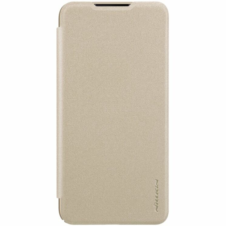 Чехол-книжка NILLKIN Sparkle Series для Xiaomi Mi A3 / Mi CC9e - Gold: фото 1 из 14