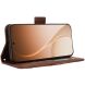 Чехол-книжка с карманами Deexe Wallet Stand для OPPO Reno 15 F/FS - Brown (405817Z). Фото 5 из 15