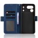 Чехол-книжка с карманами Deexe Wallet Stand для TECNO Spark 50 Pro - Blue (269802L). Фото 4 из 8