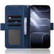 Чехол-книжка с карманами Deexe Wallet Stand для TECNO Spark 50 Pro - Blue (269802L). Фото 5 из 8