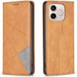 Чохол-книжка з кишеньками UniCase Geometric Pattern для Honor 600 Lite - Yellow (411802Y)