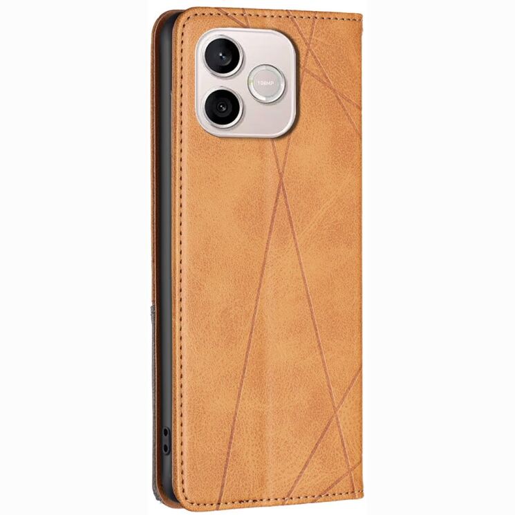 Чехол-книжка с карманами UniCase Geometric Pattern для Honor 600 Lite - Yellow (411802Y) Чехол-книжка с карманами UniCase Geometric Pattern для Honor 600 Lite - Yellow: фото 3 из 10