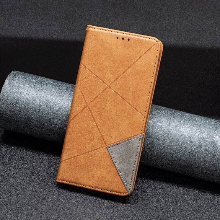 Чехол-книжка с карманами UniCase Geometric Pattern для Honor 600 Lite - Yellow (411802Y) Чехол-книжка с карманами UniCase Geometric Pattern для Honor 600 Lite - Yellow: фото 5 из 10
