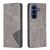 Чохол-книжка з кишеньками UniCase Geometric Pattern для Samsung Galaxy A27 (A276) - Grey: фото 1 з 10