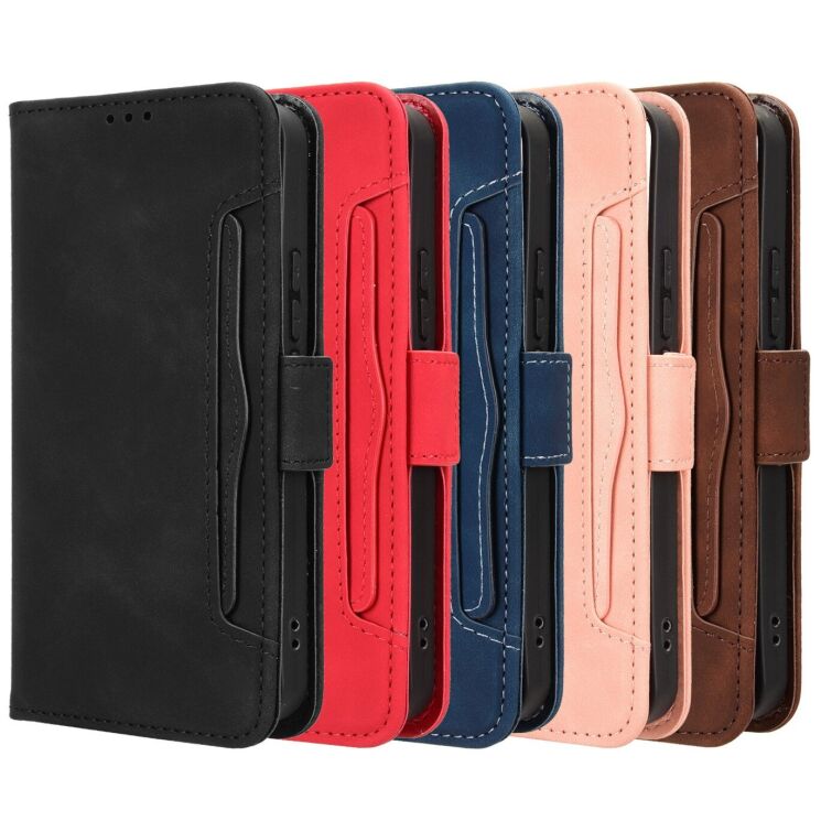 Чехол-книжка с кармашками Deexe Wallet Stand для Xiaomi Poco X8 - Red (219910R) Чехол-книжка с кармашками Deexe Wallet Stand для Xiaomi Poco X8 - Red: фото 9 из 15