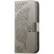 Чехол-книжка с рисунком UniCase Butterfly Pattern для OPPO Reno 15 - Grey (405746H). Фото 5 из 9