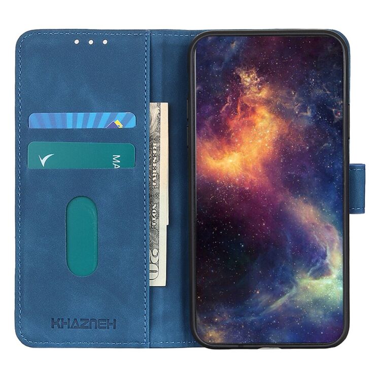 Чохол-книжка з застібкою KHAZNEH Retro Wallet для OnePlus Nord CE6 - Blue (391601L) Чохол-книжка з застібкою KHAZNEH Retro Wallet для OnePlus Nord CE6 - Blue: фото 3 з 10