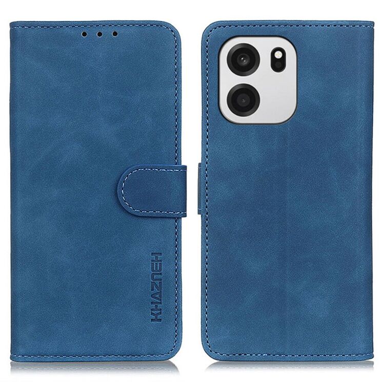 Чохол-книжка з застібкою KHAZNEH Retro Wallet для OnePlus Nord CE6 - Blue (391601L) Чохол-книжка з застібкою KHAZNEH Retro Wallet для OnePlus Nord CE6 - Blue: фото 1 з 10