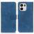 Чехол-книжка с застежкой KHAZNEH Retro Wallet для OnePlus Nord CE6 - Blue: фото 1 из 10