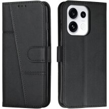 Чохол-книжка з застібкою UniCase Jet Cover для OPPO Reno 16 F/FS - Black: фото 1 з 10