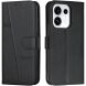 Чохол-книжка з застібкою UniCase Jet Cover для OPPO Reno 16 F/FS - Black (413404B). Фото 1 з 10