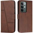 Чохол-книжка з застібкою UniCase Jet Cover для Realme C100i - Brown (412502Z)