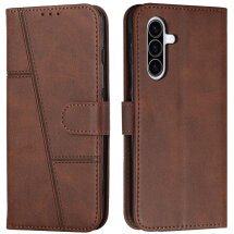 Чохол-книжка з застібкою UniCase Jet Cover для Samsung Galaxy A37 (A376) - Brown: фото 1 з 10