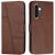 Чохол-книжка з застібкою UniCase Jet Cover для Samsung Galaxy A37 (A376) - Brown: фото 1 з 10