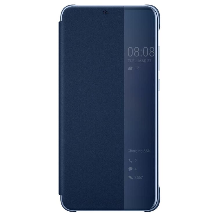 Чехол-книжка Smart View Flip Cover для Huawei P20 Pro (51992368) - Deep Blue: фото 1 из 4