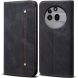 Чехол-книжка UniCase Jeans Wallet для Nothing Phone (3a) Pro - Black (377606B). Фото 1 из 6