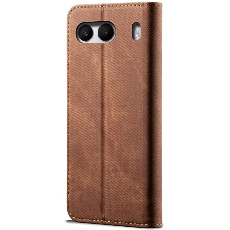 Чехол-книжка UniCase Jeans Wallet для OnePlus Nord 4 - Coffee: фото 6 из 7
