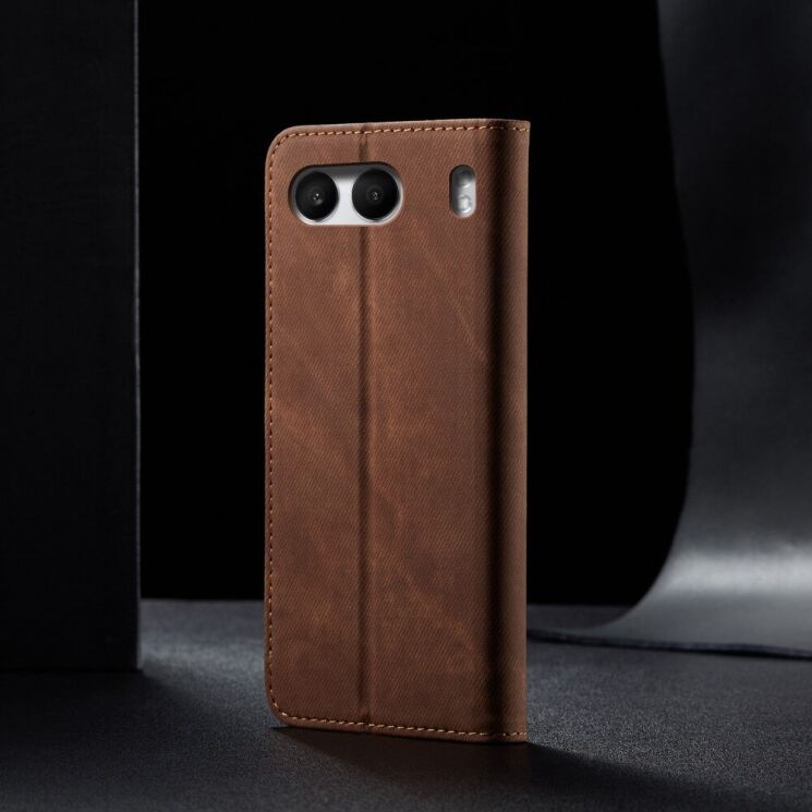Чехол-книжка UniCase Jeans Wallet для OnePlus Nord 4 - Coffee: фото 7 из 7