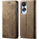 Чехол-книжка UniCase Jeans Wallet для OPPO A60 - Khaki (357442K). Фото 1 из 6