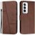 Чохол-книжка UniCase Jet Cover для OPPO Reno 12 - Brown: фото 1 з 10