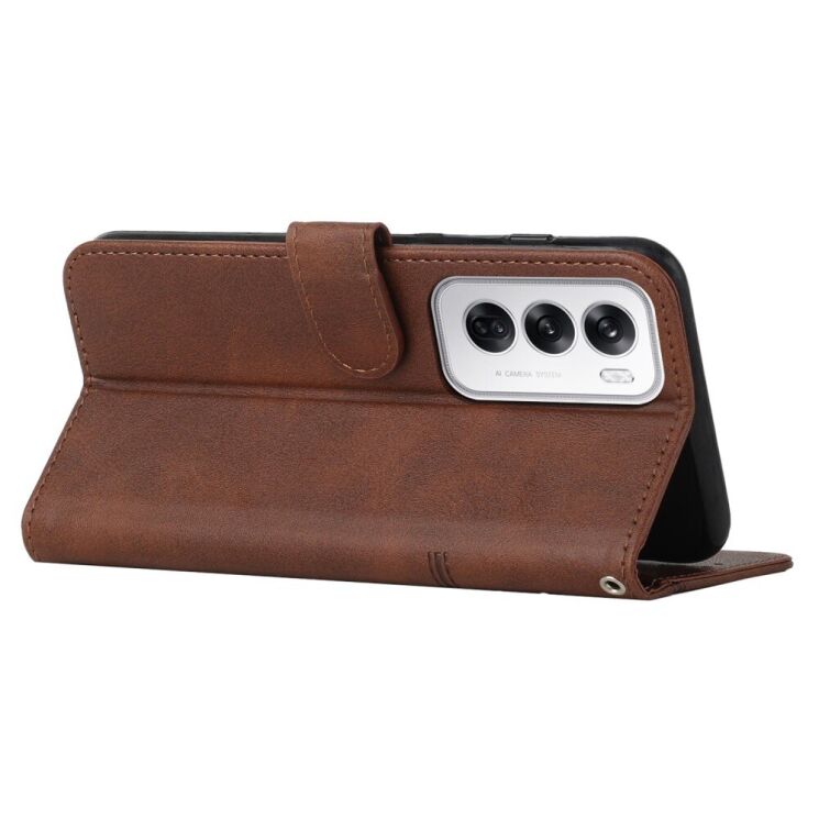 Чохол-книжка UniCase Jet Cover для OPPO Reno 12 - Brown: фото 3 з 10