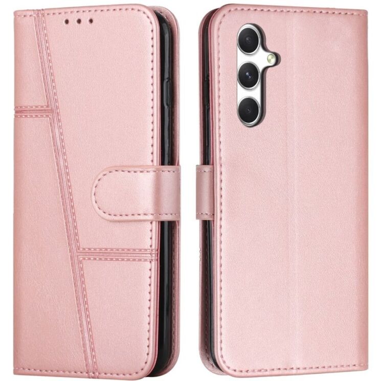 Чехол-книжка UniCase Jet Cover для Samsung Galaxy A36 (A366) / A56 (A566) - Rose Gold: фото 1 из 10