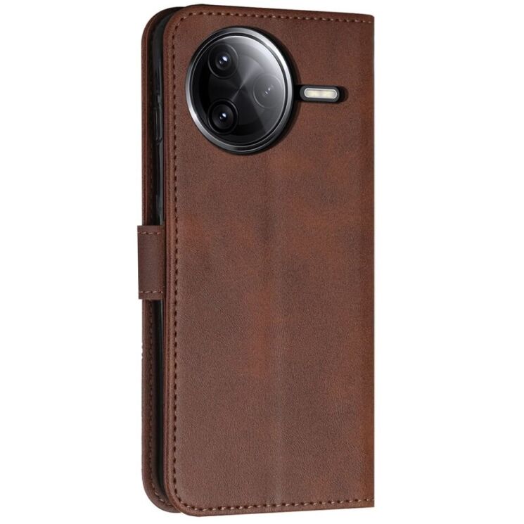 Чохол-книжка UniCase Jet Cover для Xiaomi Poco F7 Pro / Poco F7 Ultra - Brown: фото 5 з 10