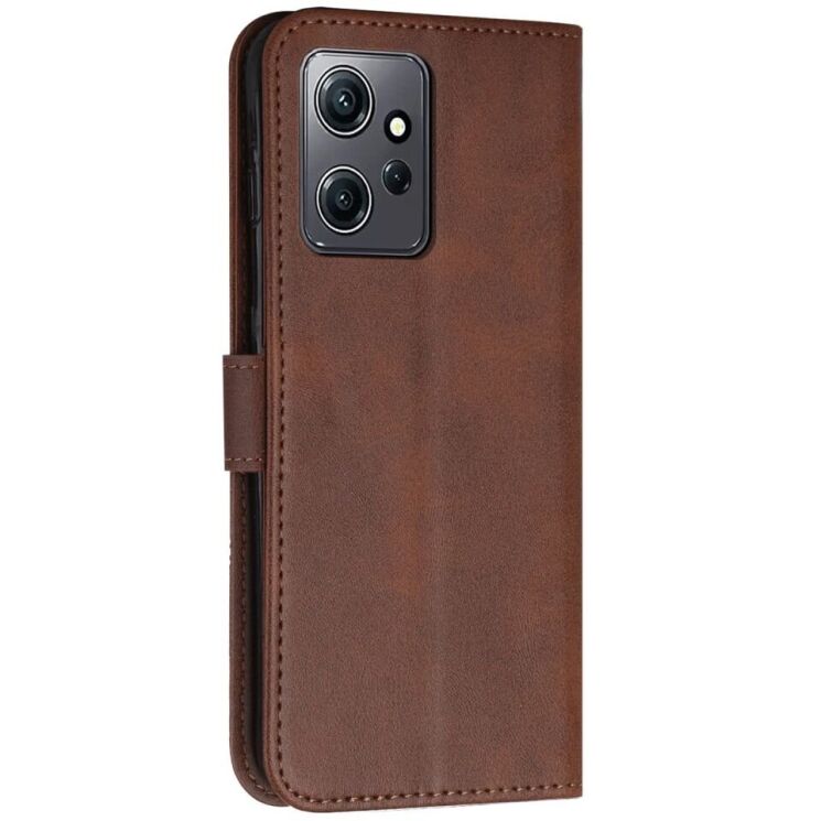 Чехол-книжка UniCase Jet Cover для Xiaomi Redmi Note 12 - Brown: фото 6 из 11