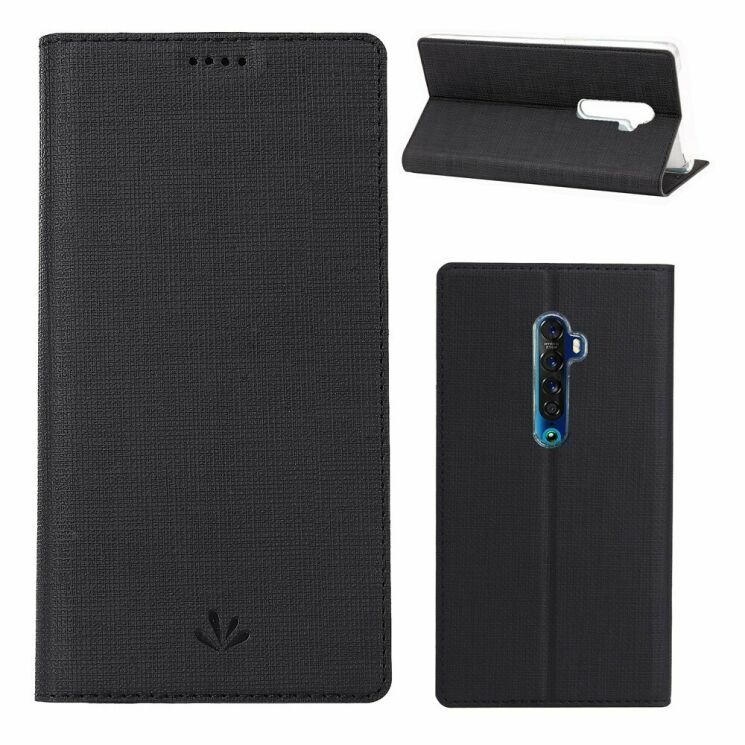 Чехол-книжка VILI DMX Style для OPPO Reno 2Z - Black: фото 1 из 19