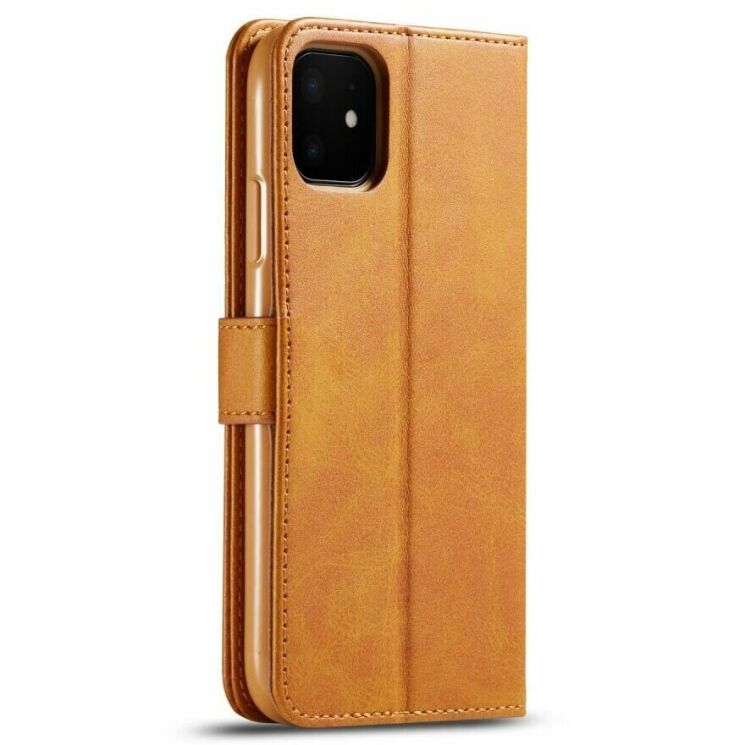 Чехол LC.IMEEKE Wallet Case для Apple iPhone 11 - Brown: фото 3 из 6