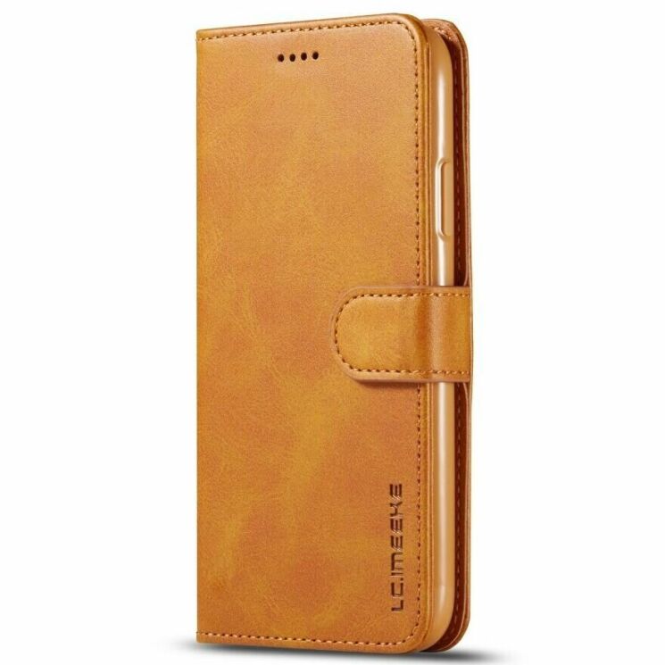 Чехол LC.IMEEKE Wallet Case для Apple iPhone 11 - Brown: фото 2 из 6