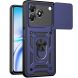 Чохол із захистом камери Deexe Armor Shield для ZTE Blade A36 - Blue (402516L). Фото 1 з 9