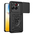 Чохол із захистом камери Deexe Armor Shield для ZTE Blade A56 - Black (391119B)