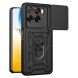 Чохол із захистом камери Deexe Armor Shield для ZTE Blade A56 - Black (391119B). Фото 1 з 10