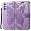 Чехол UniCase Butterfly Pattern для Samsung Galaxy A35 (A356) - Light Purple (348078LV)