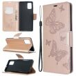 Чохол UniCase Butterfly Pattern для Samsung Galaxy A71 (A715) - Rose Gold (313058RG)