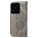 Чехол UniCase Butterfly Pattern для Xiaomi 14 Pro - Grey (342144H). Фото 4 из 5