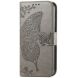 Чехол UniCase Butterfly Pattern для Xiaomi Redmi 13 - Grey (358906H). Фото 6 из 7